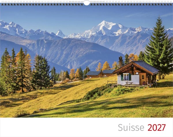 Schweizer Bildkalender 2027 - französisch
